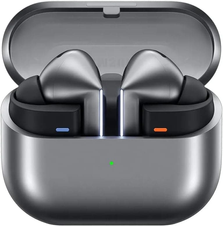 Samsung Galaxy Buds3 Pro - Fone Sem Fio com Cancelamento de Ruído, Galaxy AI - Cinza