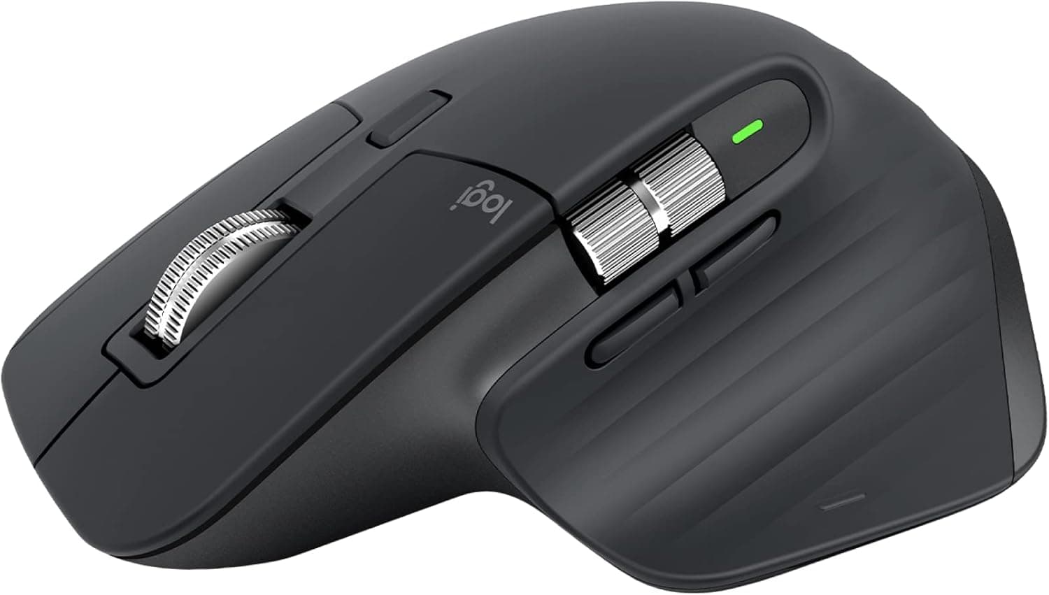 Mouse Logitech MX Master 3S - Sem Fio, 8000 DPI, Silencioso, USB-C - Grafite